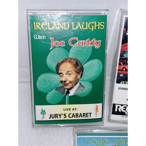 3 Tapes Lot Ireland Laughs w Joe Cuddy Hal Roach Jurys Cabaret Cassette Tapes - Picture 2 of 5